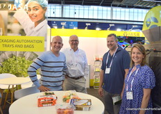 Joost Somford, Eduard den Haan of JASA and John and Clair McMahon of Better Future Farms.